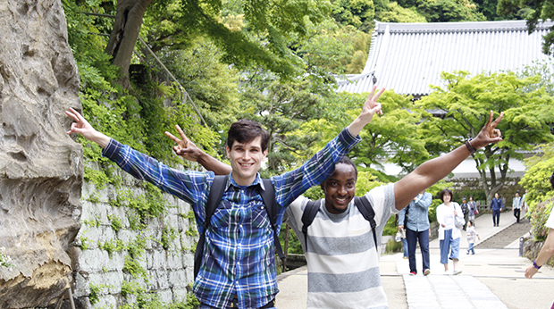 La Roche University students in Japan